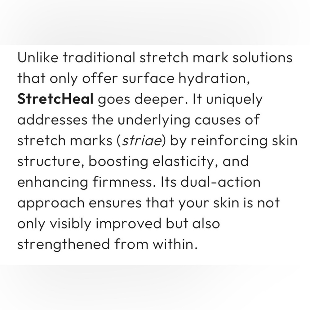 NWT StretcHeal Set Anti Stretch Marks & Scars Cream - Picture 16 of 16